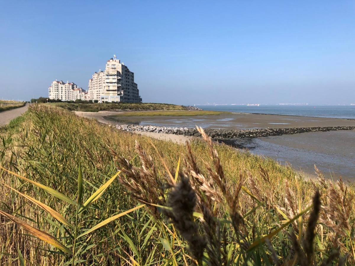 Appartement De Graanzolder Aan Zeeuwse Kust Hoofdplaat Eksteriør billede